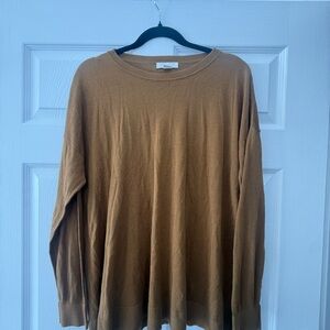 H&M Women's Tan Crewneck Sweater